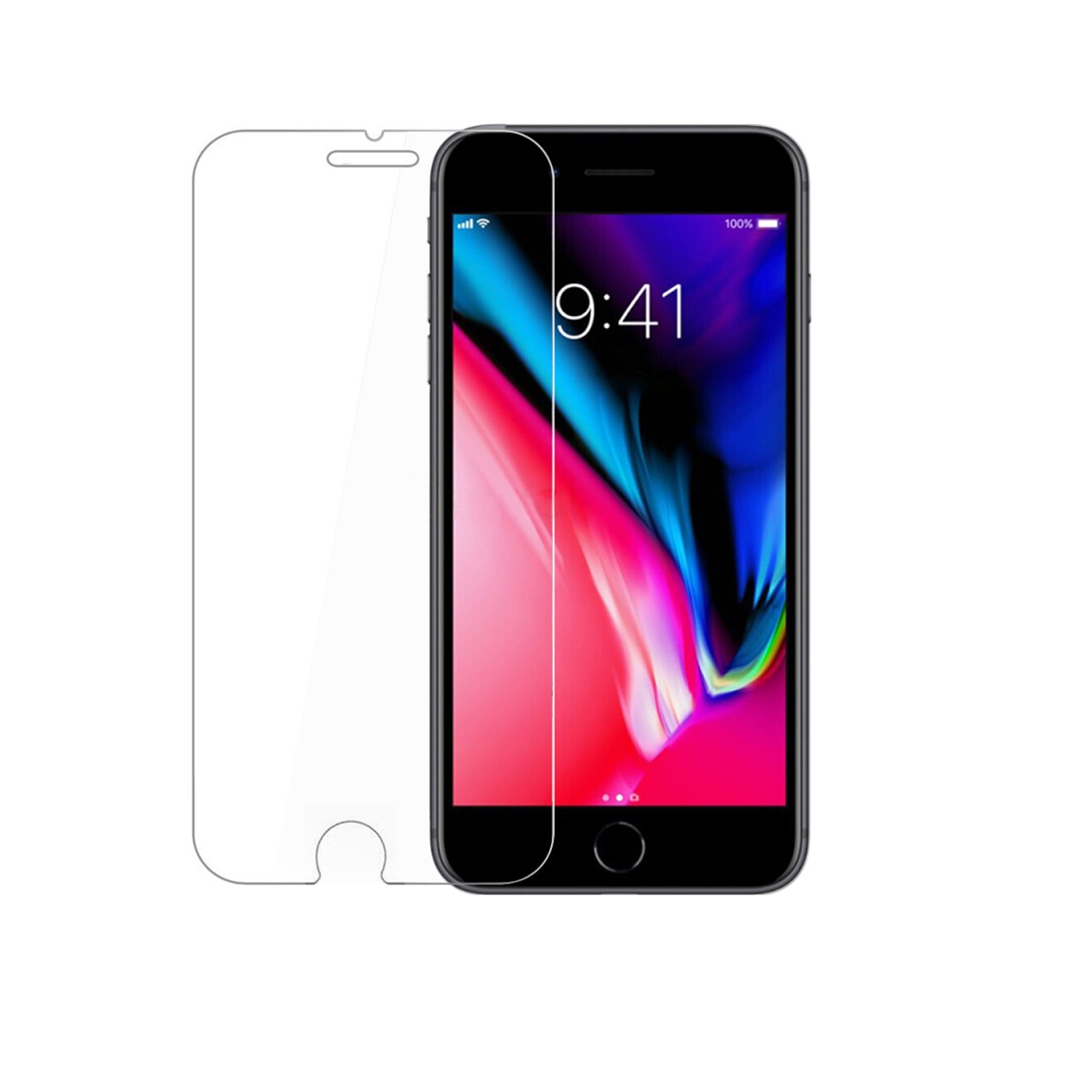 iPhone 8 Plus Tempered Glass Screen Protector - MBI Tech Parts